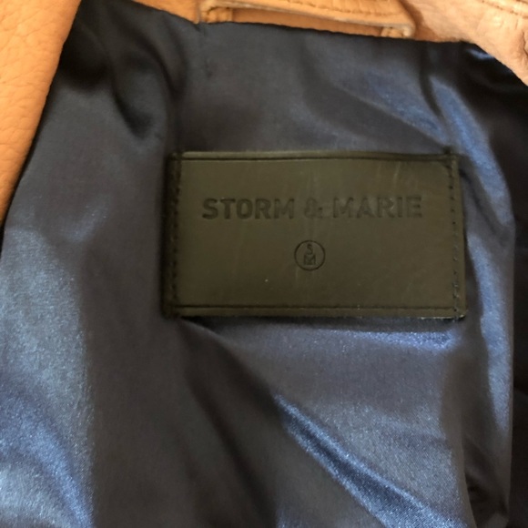 Storm & Marie leather jacket - Picture 3 of 7